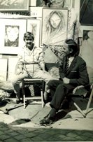 With Novella Parigini May 1955 Via Margutta