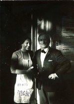 Ele DArtagnan with Betty 3 Nov 1976